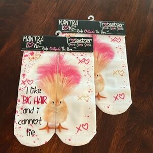 Bundle of two short boot socks